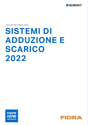 GEBERIT - Listino Sistemi 2022